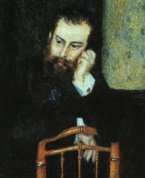 Pierre Renoir Portrait of Alfred Sisley Spain oil painting art